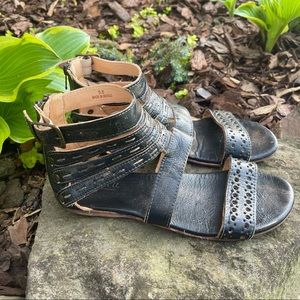 Bed Stu Rustic Artemis Sandals in Rustic Black Size 9